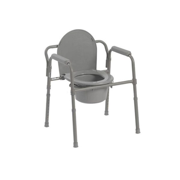 fixed steel toilet chair eco 1