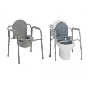 fixed steel toilet chair eco