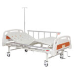manual multi fold hospital bed with wheels 0805424